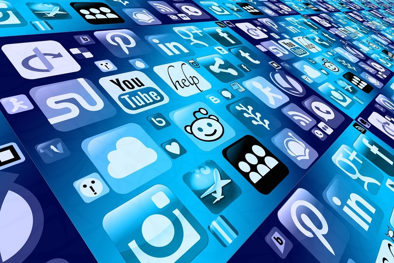 variety of mobile app icons
