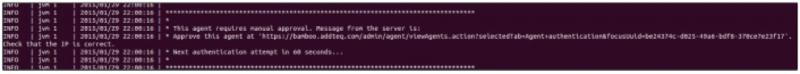 The output from the container can be viewed by running whatever a user named the container on the machine The output from the container can be viewed by running whatever a user named the container on the machine