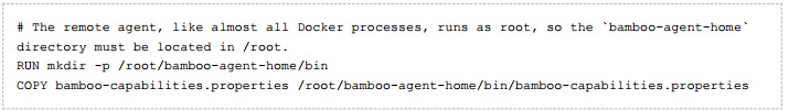 Added lines to the Docker file Added lines to the Docker file