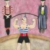 strongman balancing act