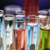 laboratory beakers