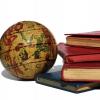 Liberal arts globe and books