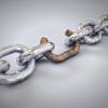 Weak link in a chain