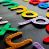 Felt letters of the alphabet, photo by Magda Ehlers