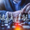 Person playing chess
