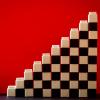 Individual blocks stacked up